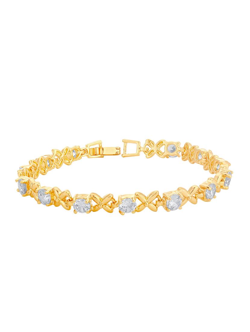 gold brass links bracelet - 16965896 - Zoom Image - 1