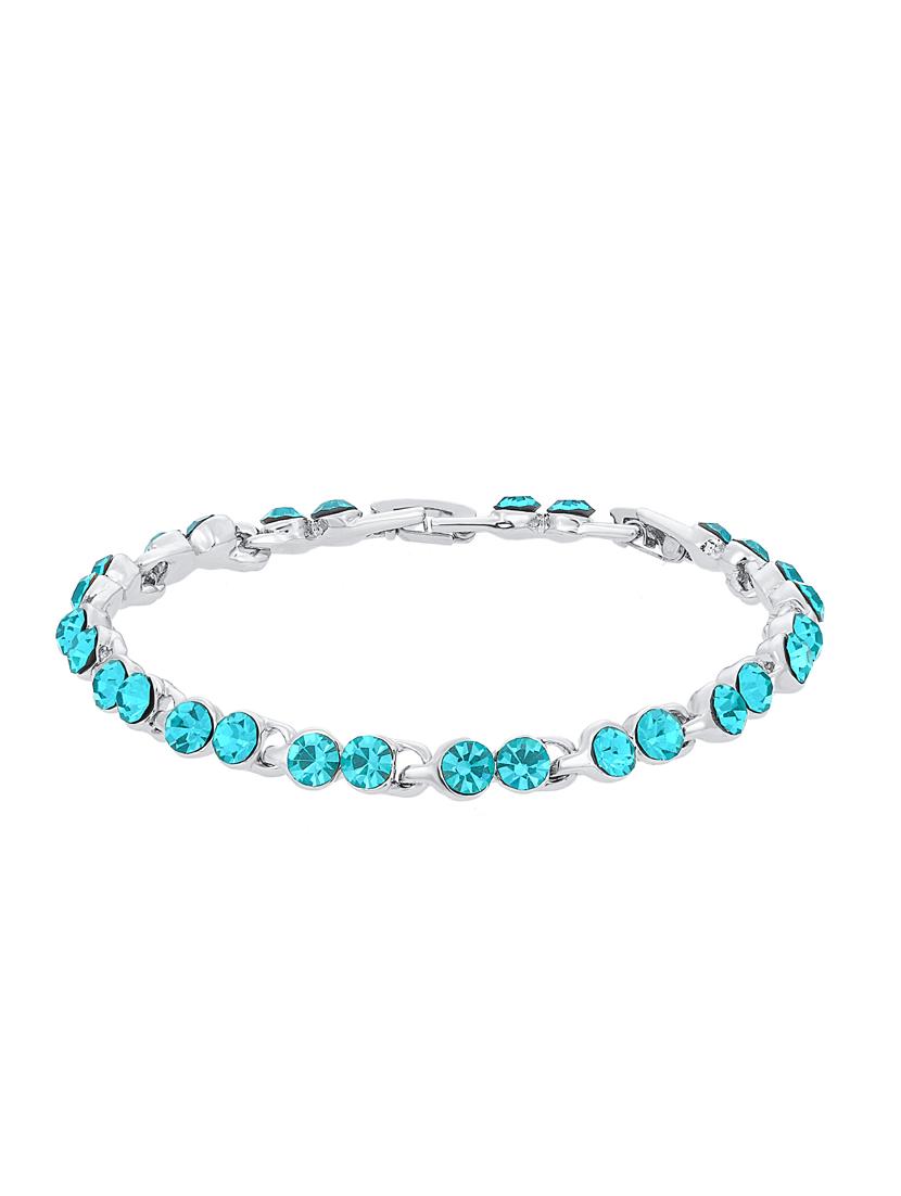 blue brass links bracelet - 16965898 - Zoom Image - 1
