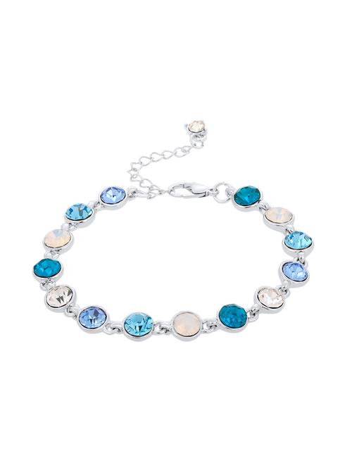 blue brass links bracelet - 16965902 - Standard Image - 1