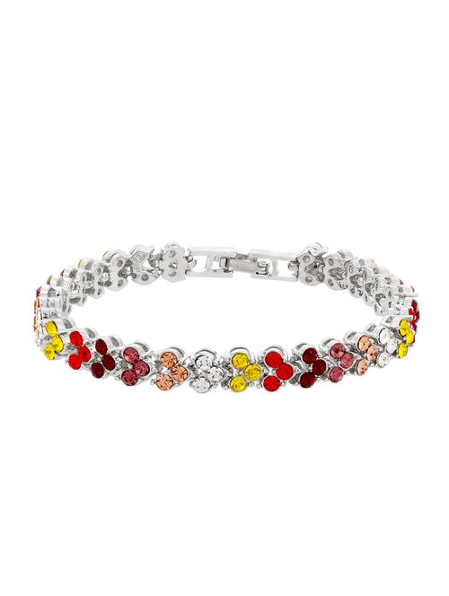 multi colored brass links bracelet - 16965915 - Standard Image - 1