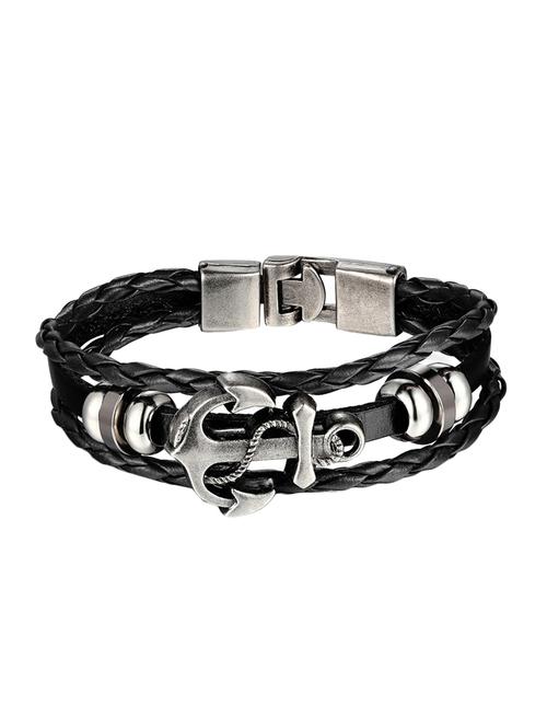 silver brass links bracelet - 16965929 - Standard Image - 1