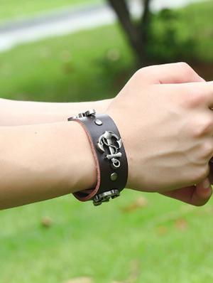 brown metal bangle bracelet - 16965940 - Standard Image - 3