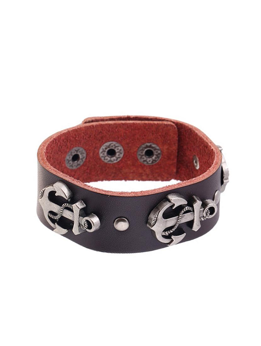 brown metal bangle bracelet - 16965940 - Zoom Image - 2