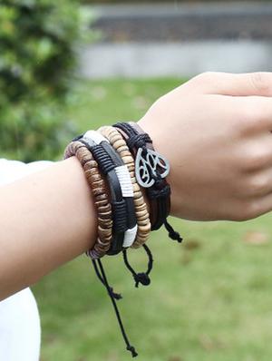 multi colored metal alloy bracelet - 16965947 - Standard Image - 3