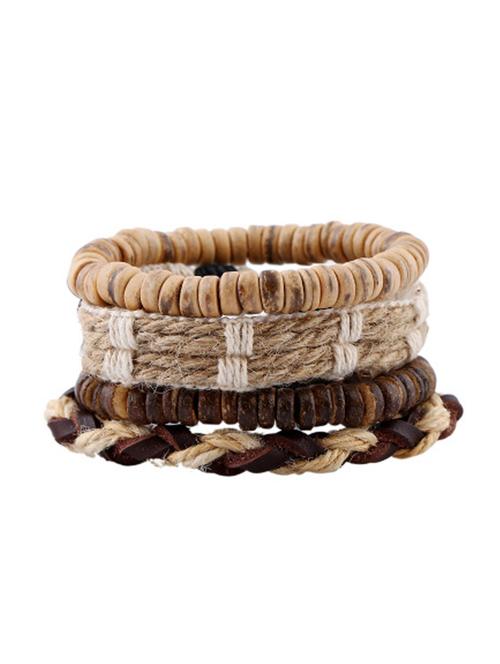multi colored nonmetal bracelet - 16965949 - Standard Image - 1