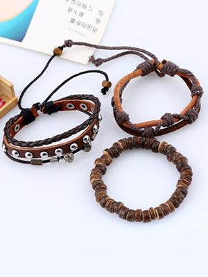 brown metal alloy bracelet - 16965950 - Standard Image - 2