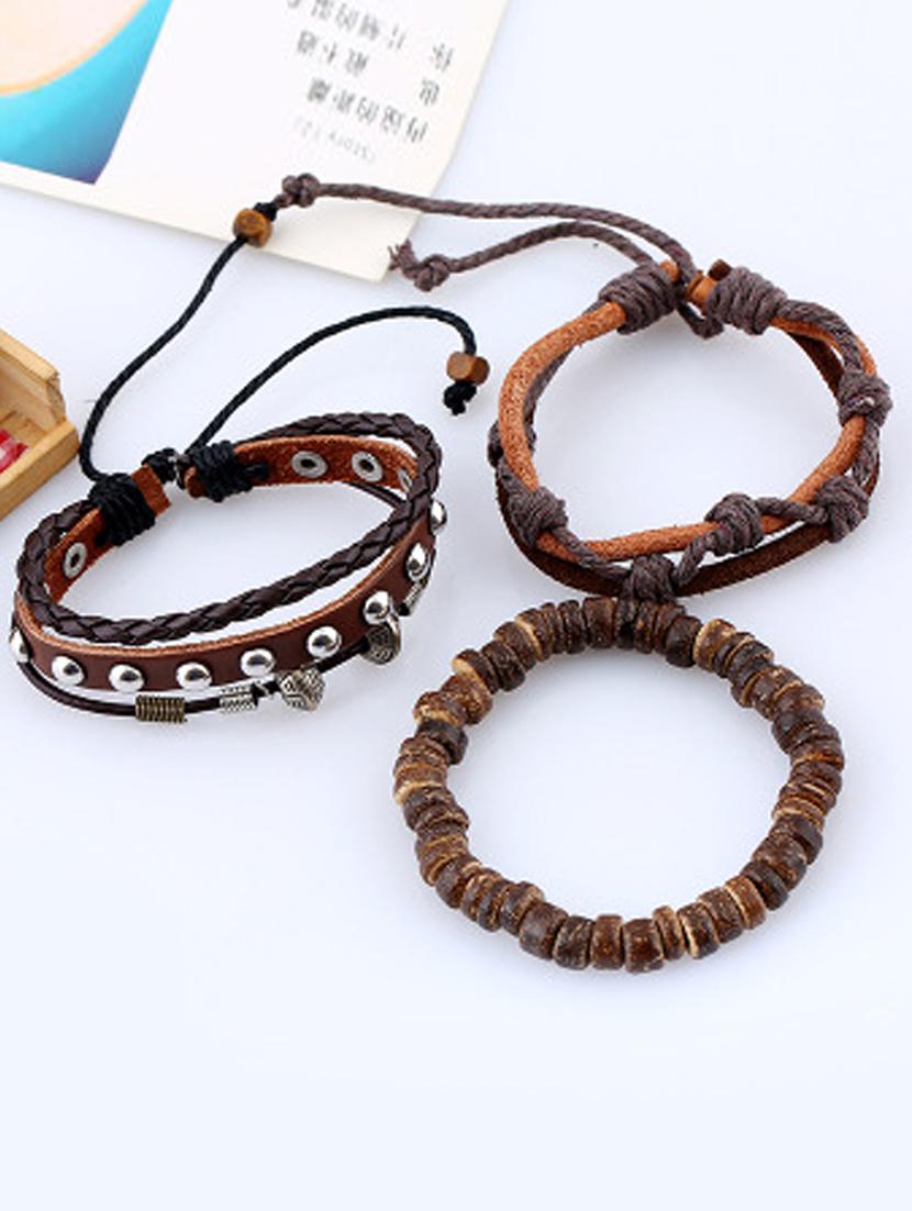 brown metal alloy bracelet - 16965950 - Zoom Image - 2