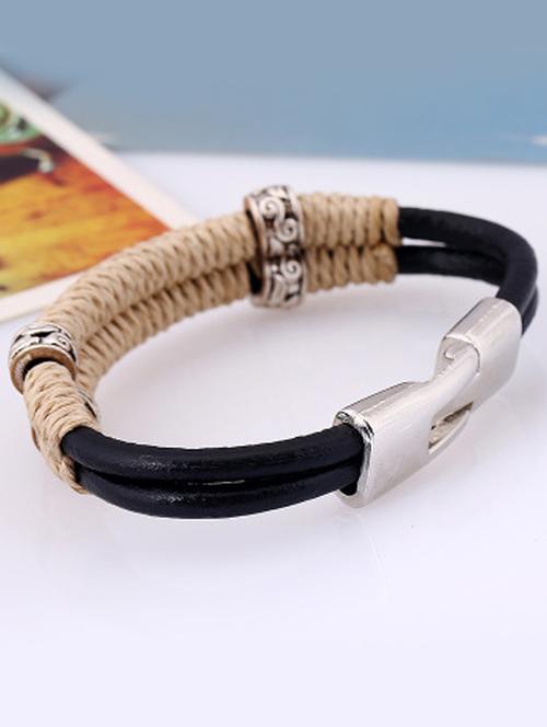 black brass bangle bracelet - 16965955 - Standard Image - 1