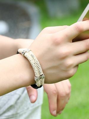 black brass bangle bracelet - 16965955 - Standard Image - 3