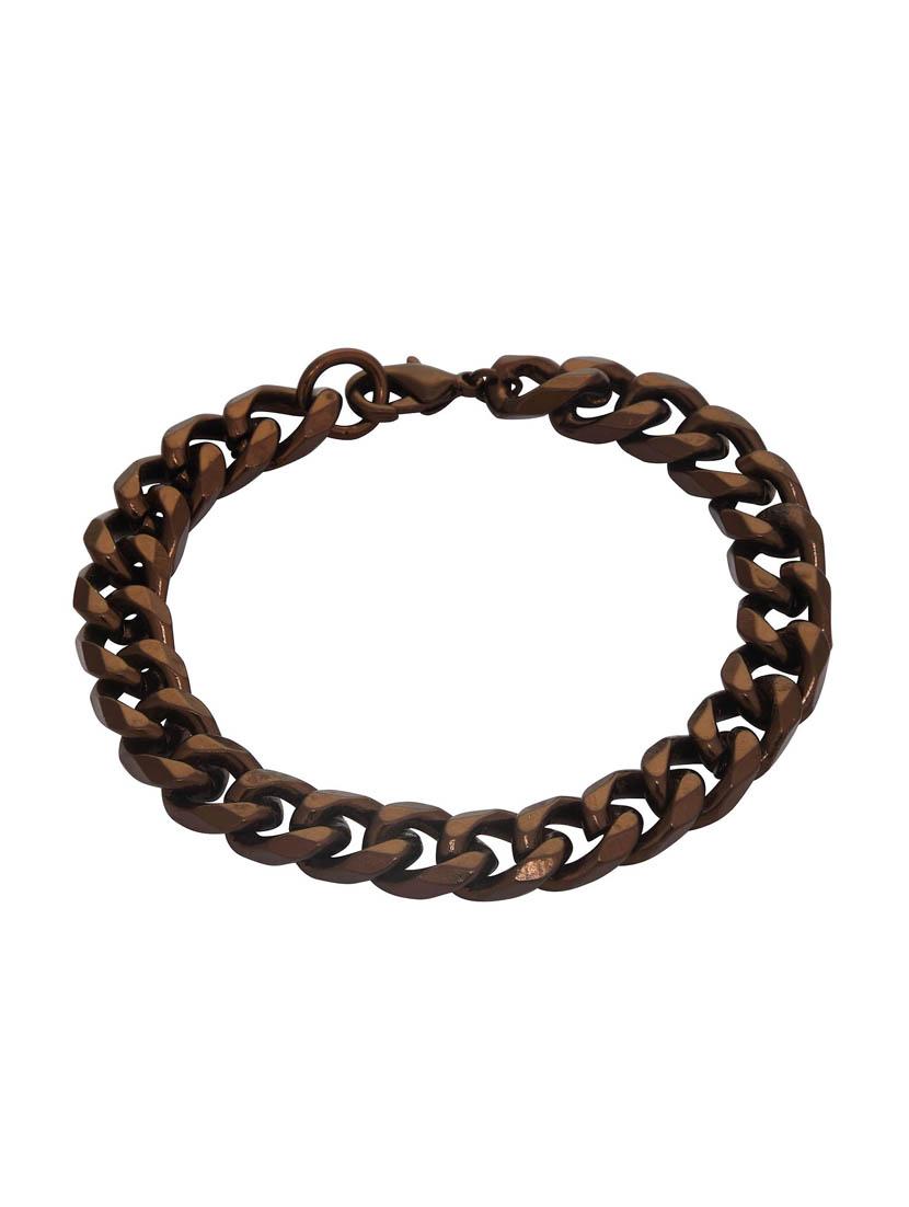 brown brass bangle bracelet - 16965981 - Zoom Image - 1