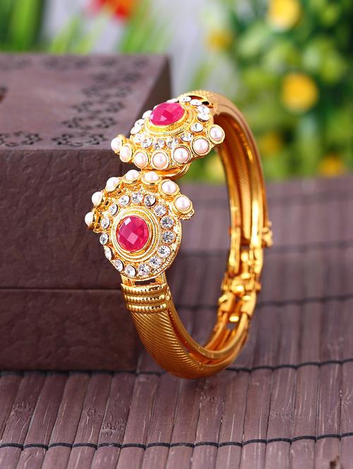 multi colored brass bangle bracelet - 16966000 - Standard Image - 1