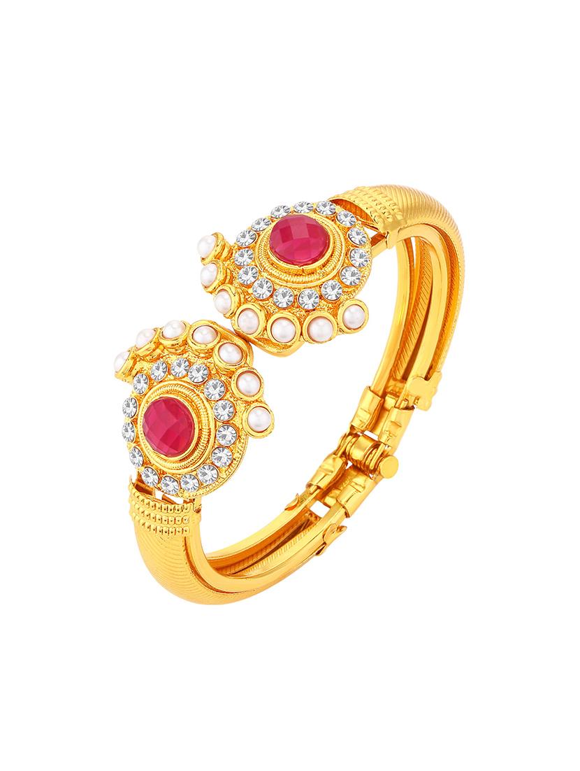 multi colored brass bangle bracelet - 16966000 - Zoom Image - 3