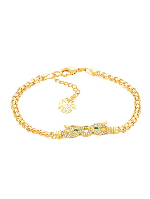 gold brass bangle bracelet - 16966001 - Standard Image - 1