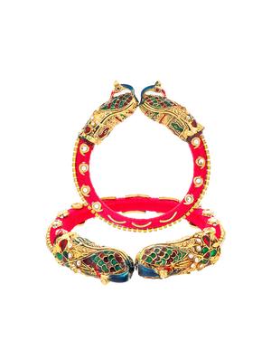 multi colored brass bangle - 16966018 - Standard Image - 3
