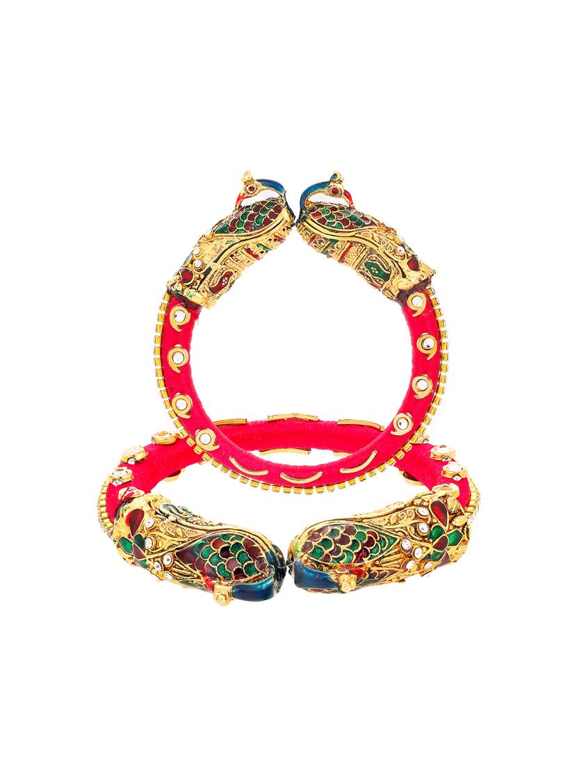 multi colored brass bangle - 16966018 - Zoom Image - 3