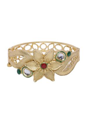 gold brass bangle bracelet - 16966028 - Standard Image - 2