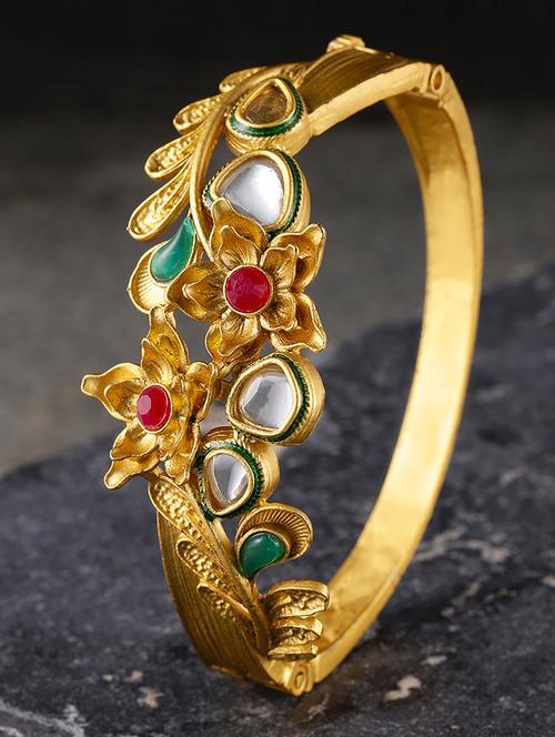 red brass bangle bracelet - 16966033 - Standard Image - 1