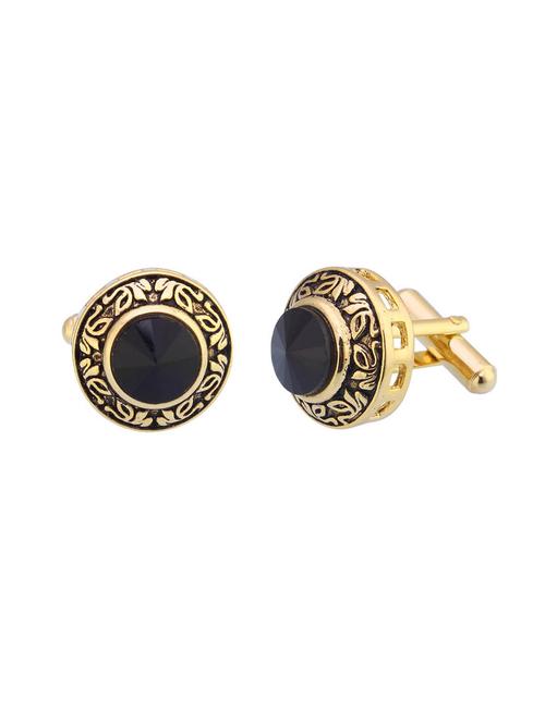 black metal cufflink - 16966060 - Standard Image - 1