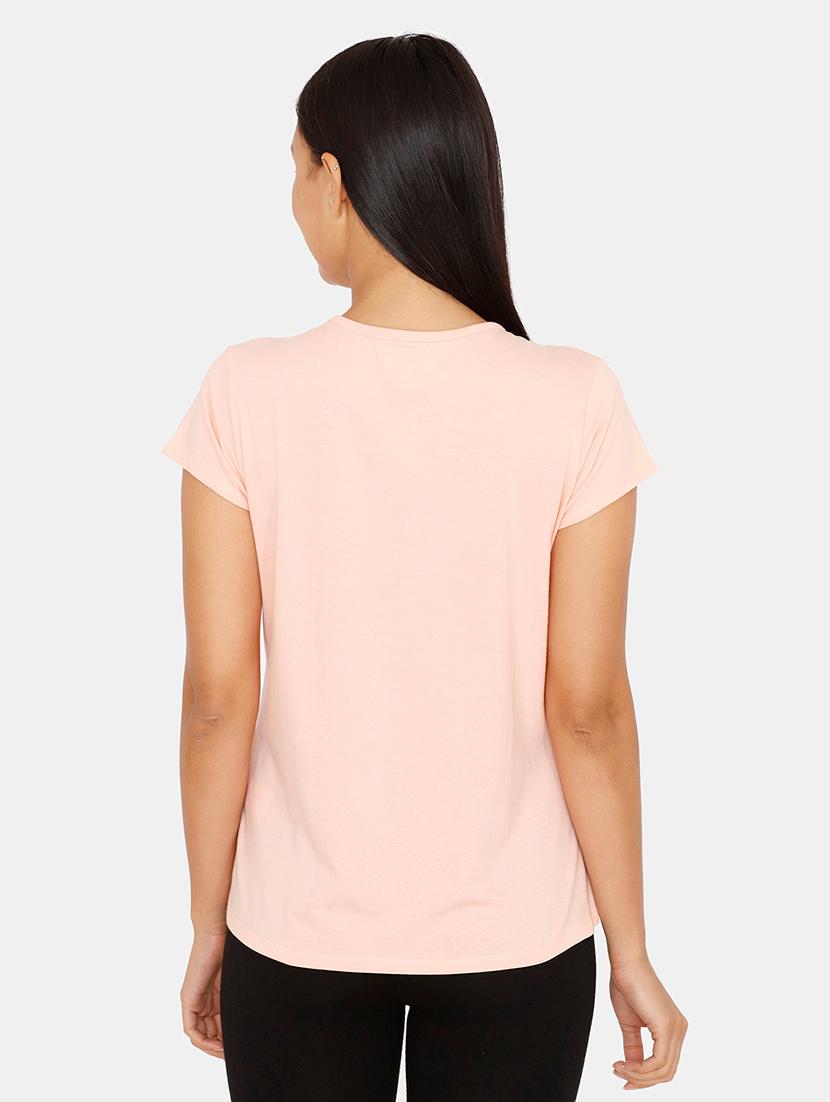 v neck solid tee - 16966070 - Zoom Image - 3