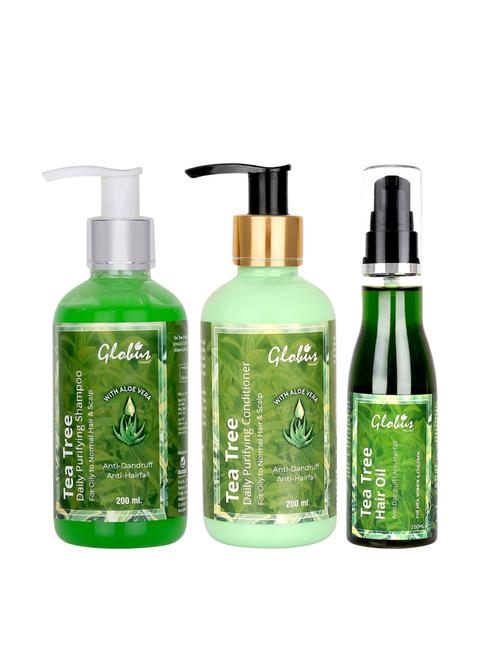 globus naturals tea tree hair care combo pack - 16966103 - Standard Image - 1