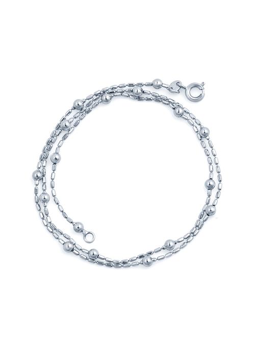 silver brass chain necklace - 16966222 - Standard Image - 1