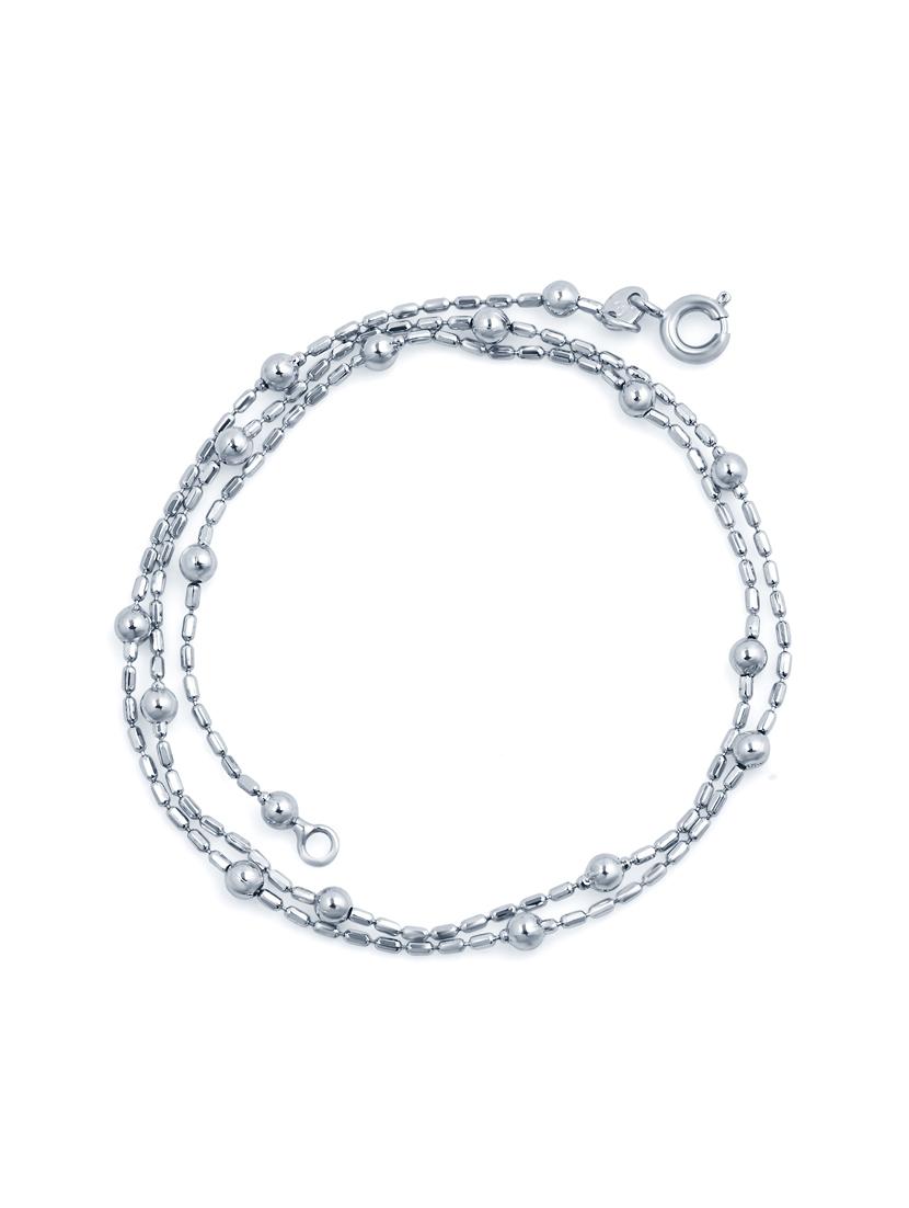 silver brass chain necklace - 16966222 - Zoom Image - 1