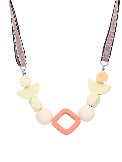 multi colored brass bridal necklace - 16966234 - Standard Image - 1