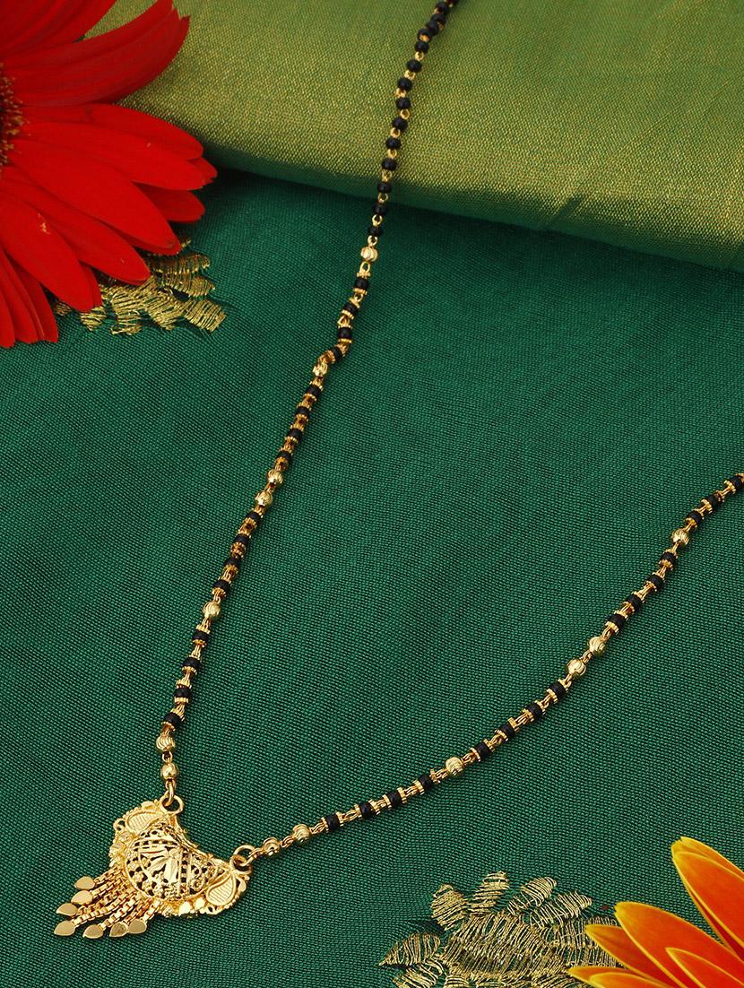 gold brass mangalsutra - 16966243 - Zoom Image - 1