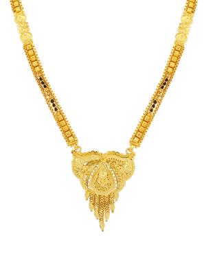 gold brass mangalsutra - 16966244 - Standard Image - 3