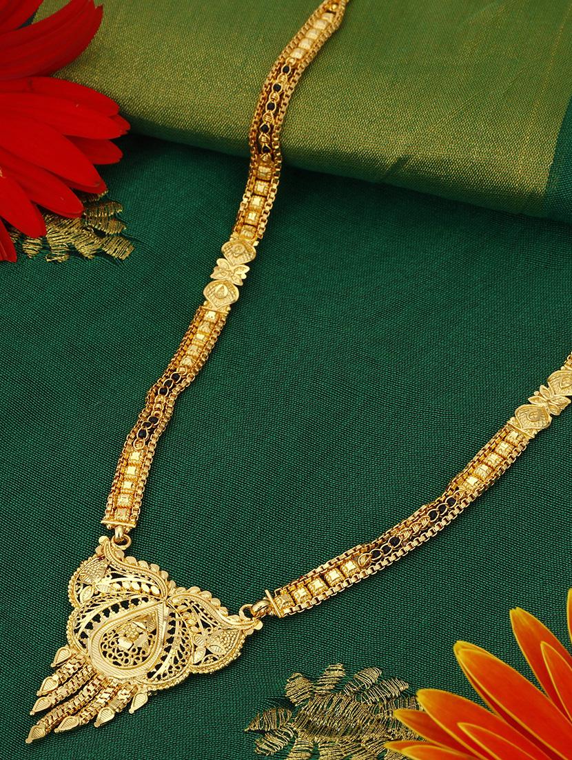 gold brass mangalsutra - 16966244 - Zoom Image - 1