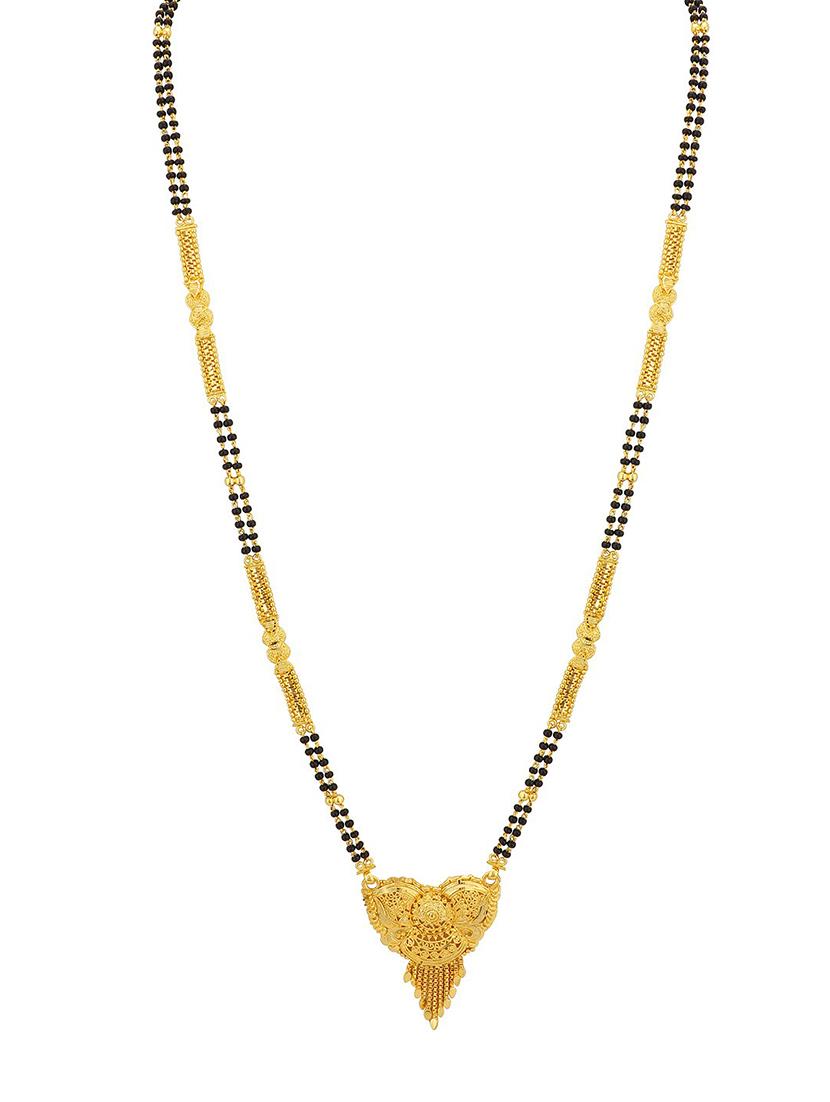 gold brass mangalsutra - 16966249 - Zoom Image - 2