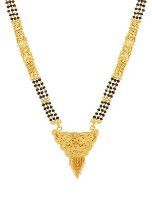 gold brass mangalsutra - 16966250 - Standard Image - 3