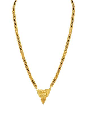gold brass mangalsutra - 16966251 - Standard Image - 2