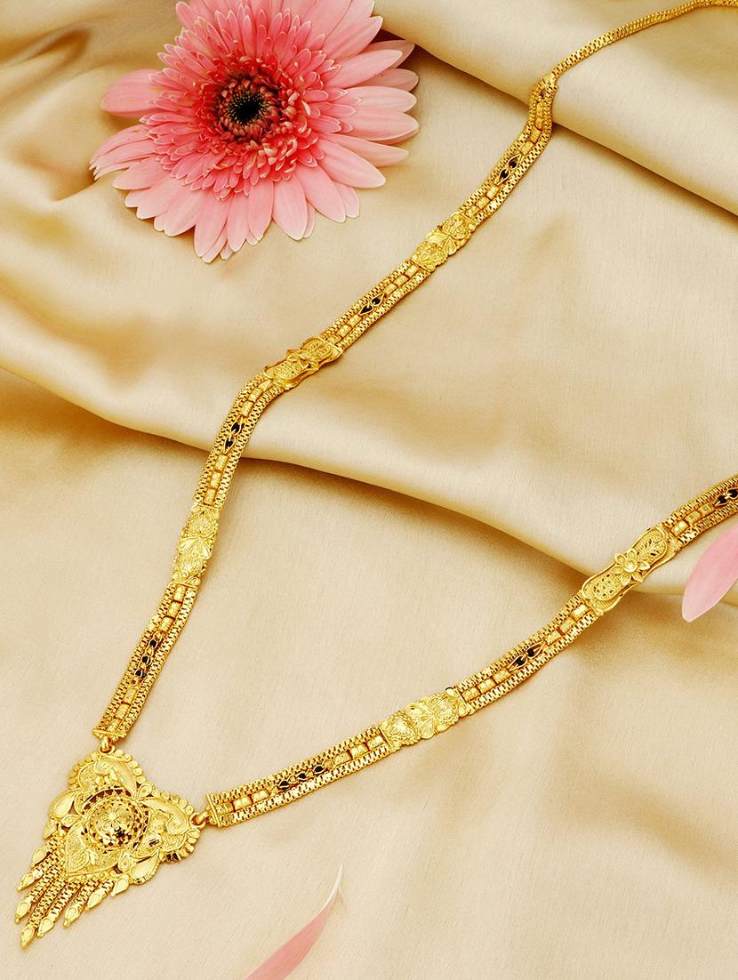 gold brass mangalsutra - 16966252 - Zoom Image - 4