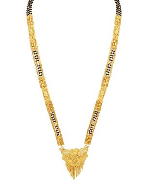 gold brass mangalsutra - 16966253 - Standard Image - 3