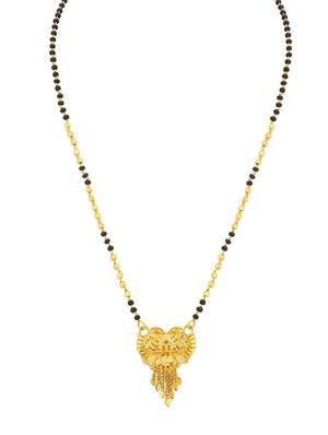 gold brass mangalsutra - 16966255 - Standard Image - 2