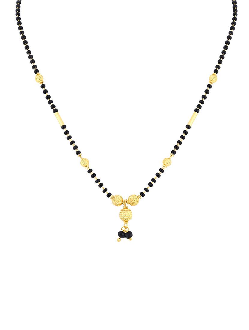 gold brass mangalsutra - 16966266 - Zoom Image - 2
