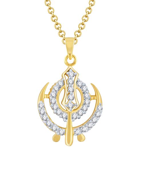 gold brass pendant - 16966318 - Standard Image - 1