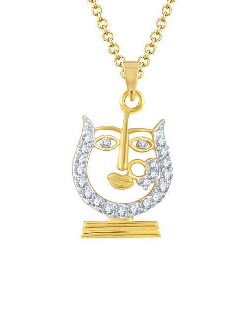 gold brass pendant - 16966319 - Standard Image - 1