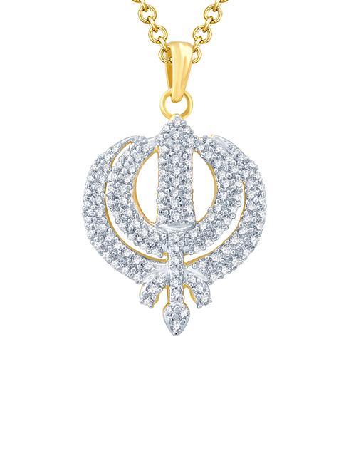 gold brass pendant - 16966322 - Standard Image - 1