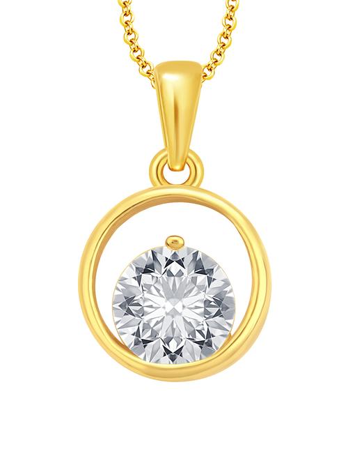 gold brass pendant - 16966340 - Standard Image - 1