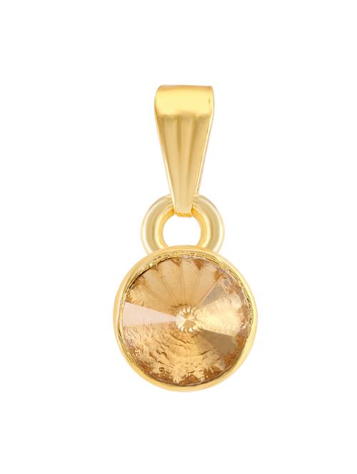 gold brass pendant - 16966350 - Standard Image - 1