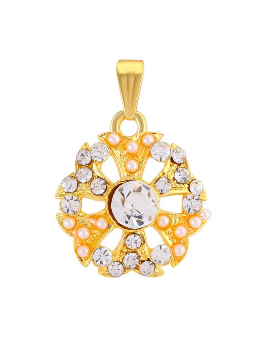 gold brass pendant - 16966354 - Standard Image - 1