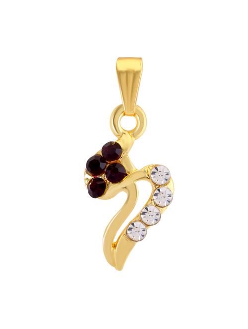 gold brass pendant - 16966365 - Standard Image - 1