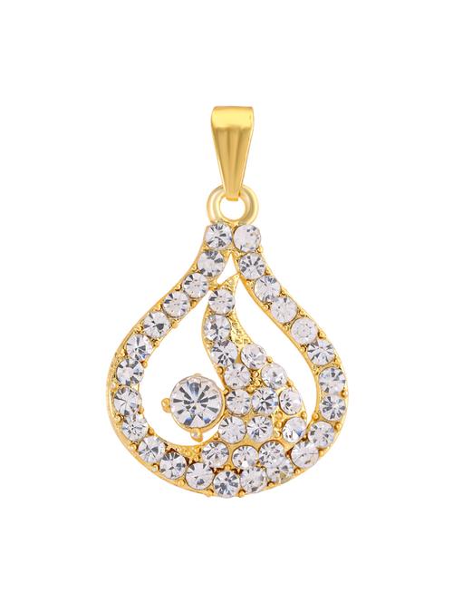 gold brass pendant - 16966374 - Standard Image - 1