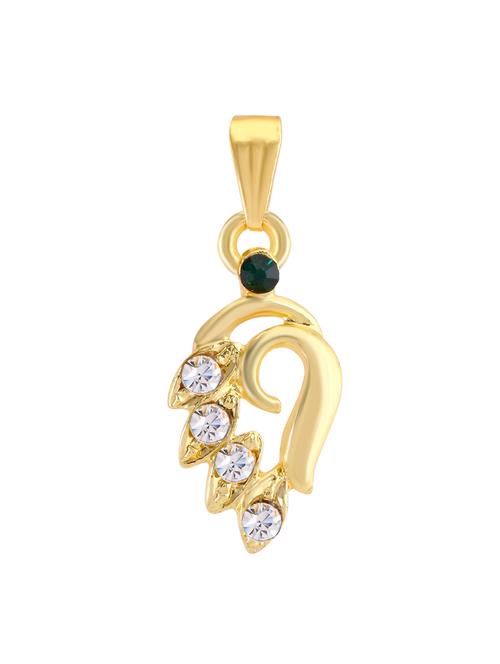 gold brass pendant - 16966381 - Standard Image - 1