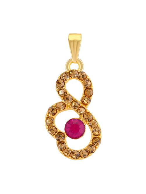 gold brass pendant - 16966385 - Standard Image - 1