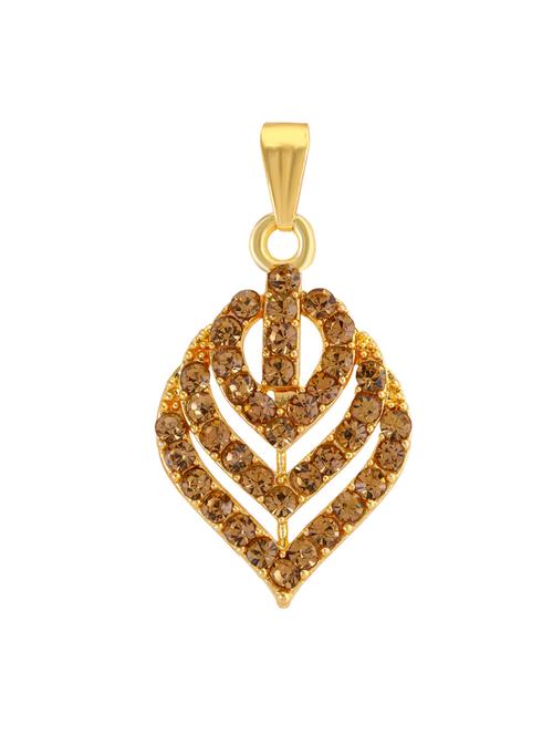 gold brass pendant - 16966386 - Standard Image - 1