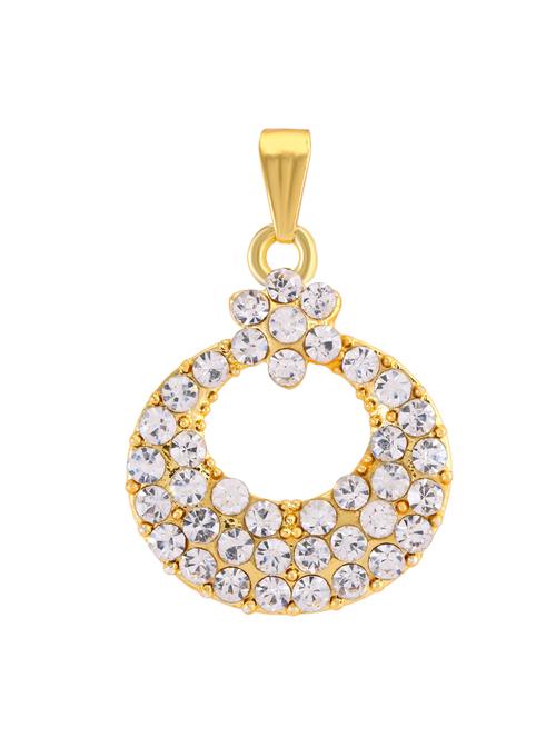 gold brass pendant - 16966395 - Standard Image - 1