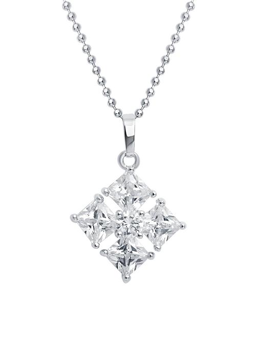 silver brass pendant - 16966400 - Standard Image - 1